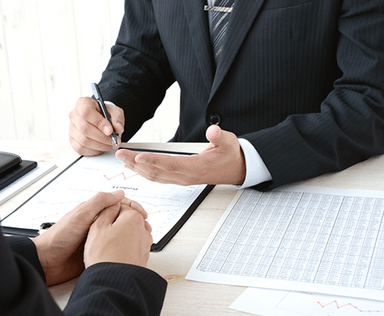 手続き内容例のイメージ